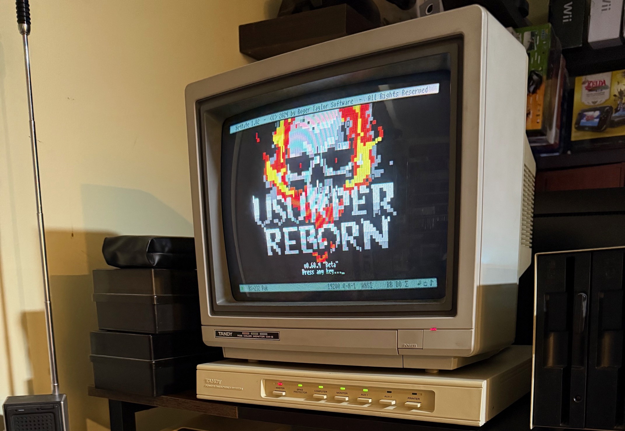 Usurper Reborn through RetroModem Bridge